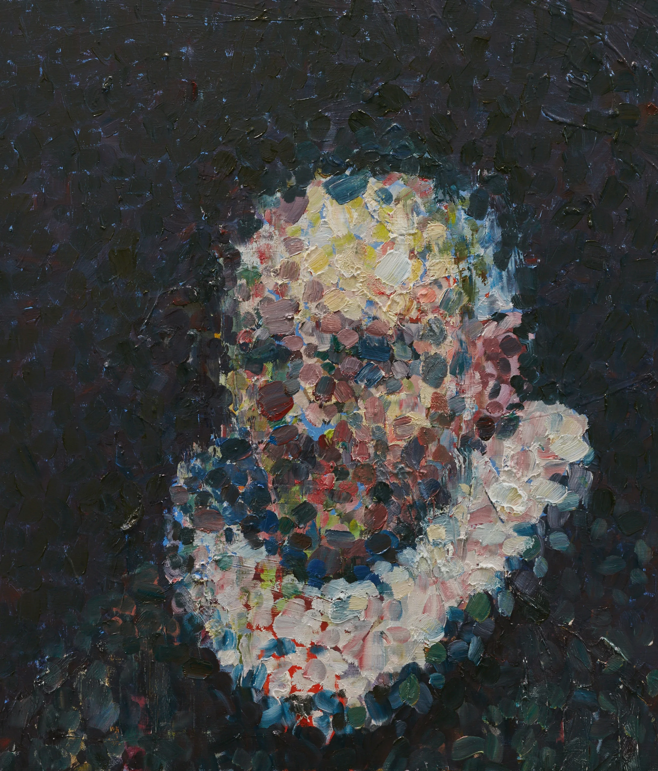 Cornelis van der Geest, 2018, oil on linen, 71 x 61 cm