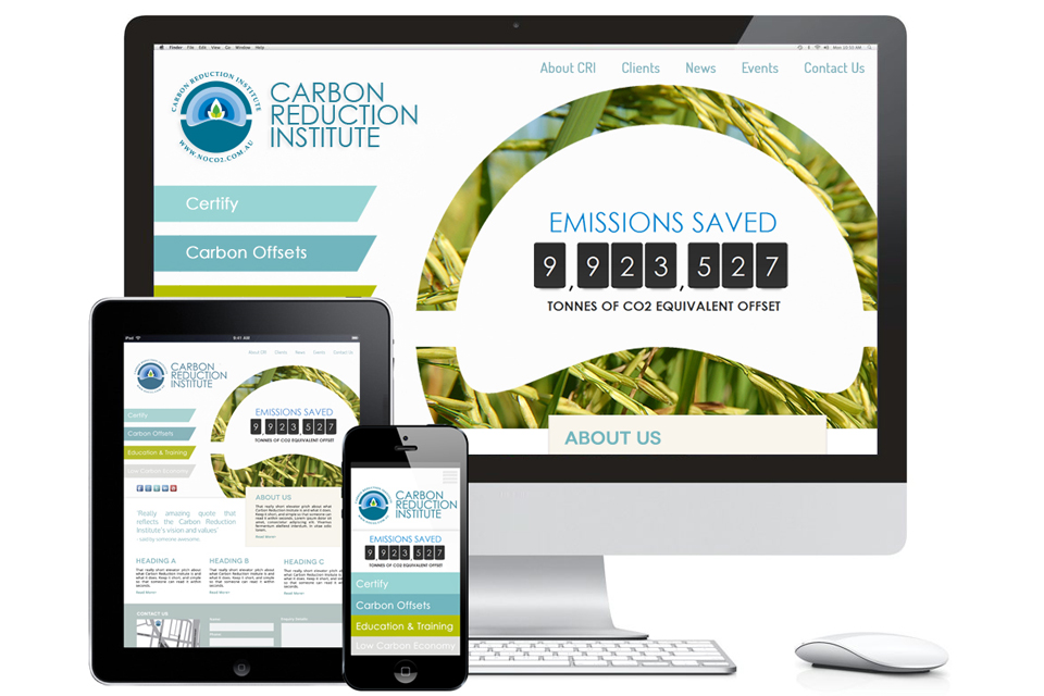 Carbon Reduction Institute Website