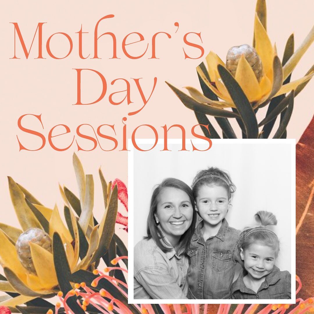 We are teaming up with @kithkinphilly to offer photo sessions just in time for Mother&rsquo;s Day (Saturday May 13th 9 AM- 1 PM)! All welcome 🌸 Solo, grandparents, immediate family, and friends! Booking link in bio 📸 

All session details below:

+