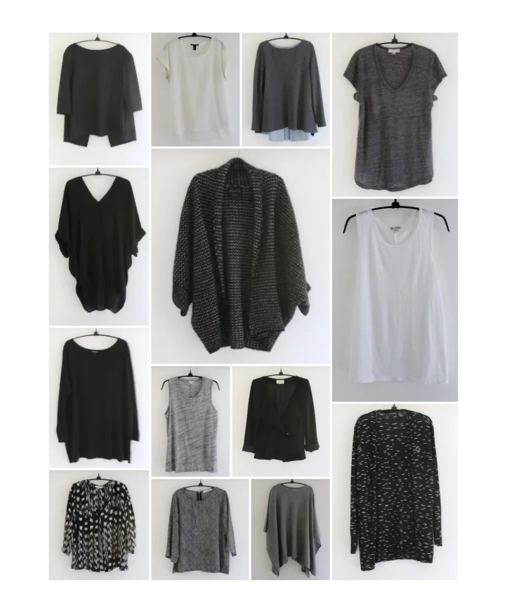 what's in my project 333 capsule wardrobe — mindful closet