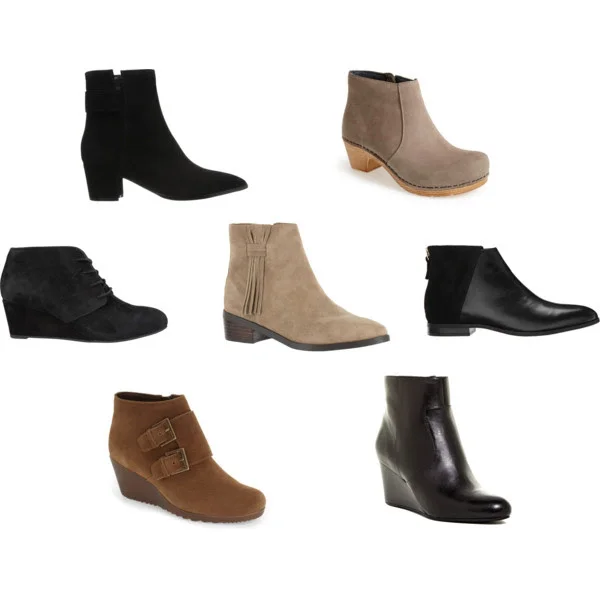 comfortable booties for wide feet