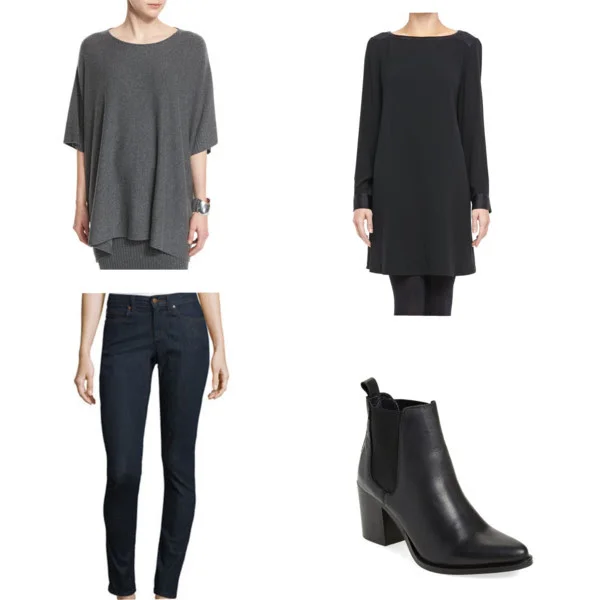 a 10 piece eileen fisher capsule wardrobe — mindful closet