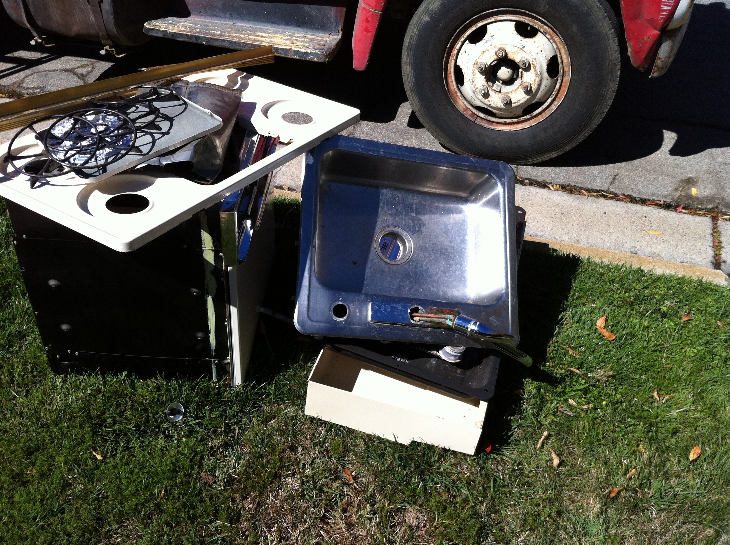 Old Sink and Stove