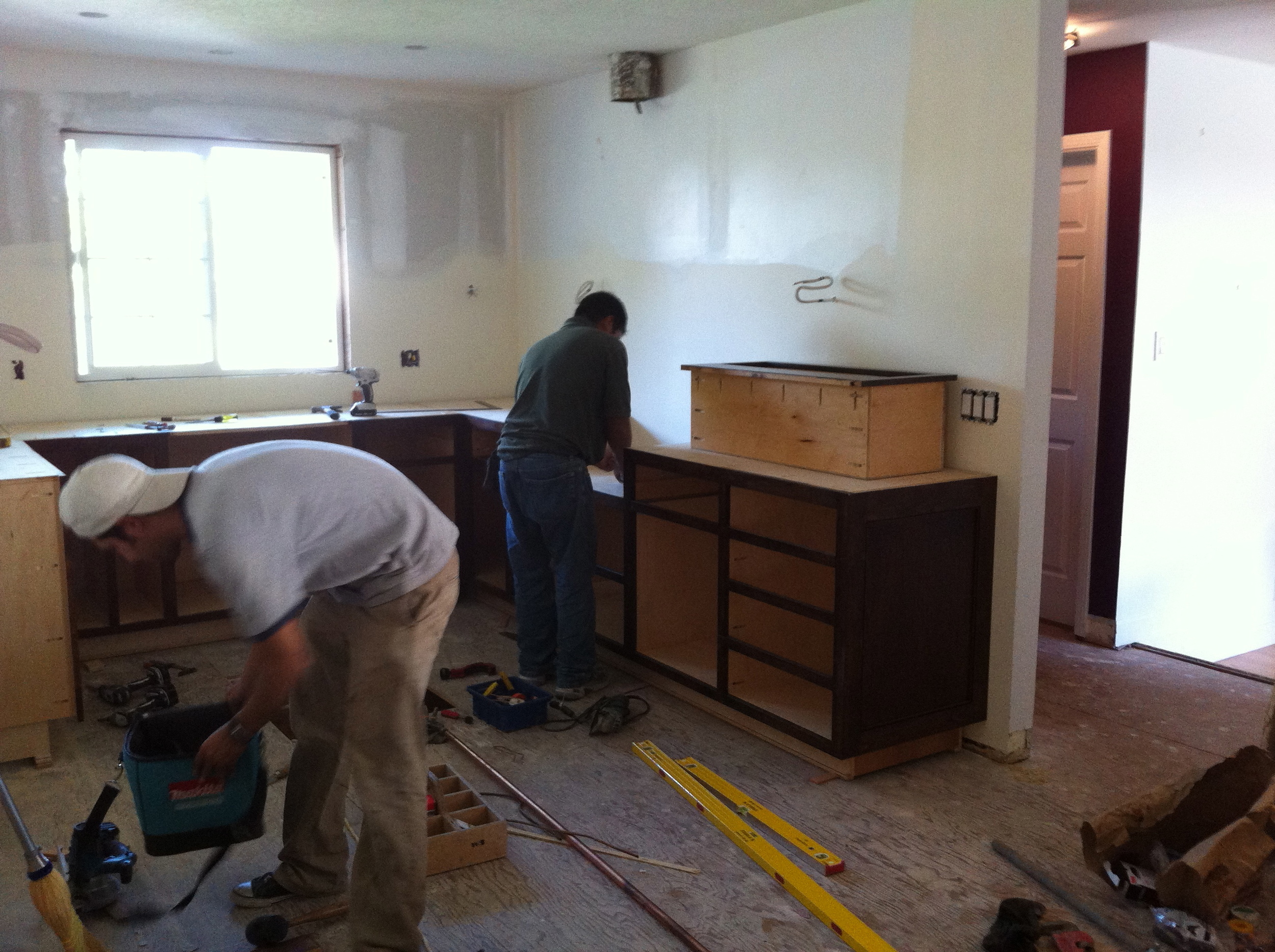 Cabinet Install