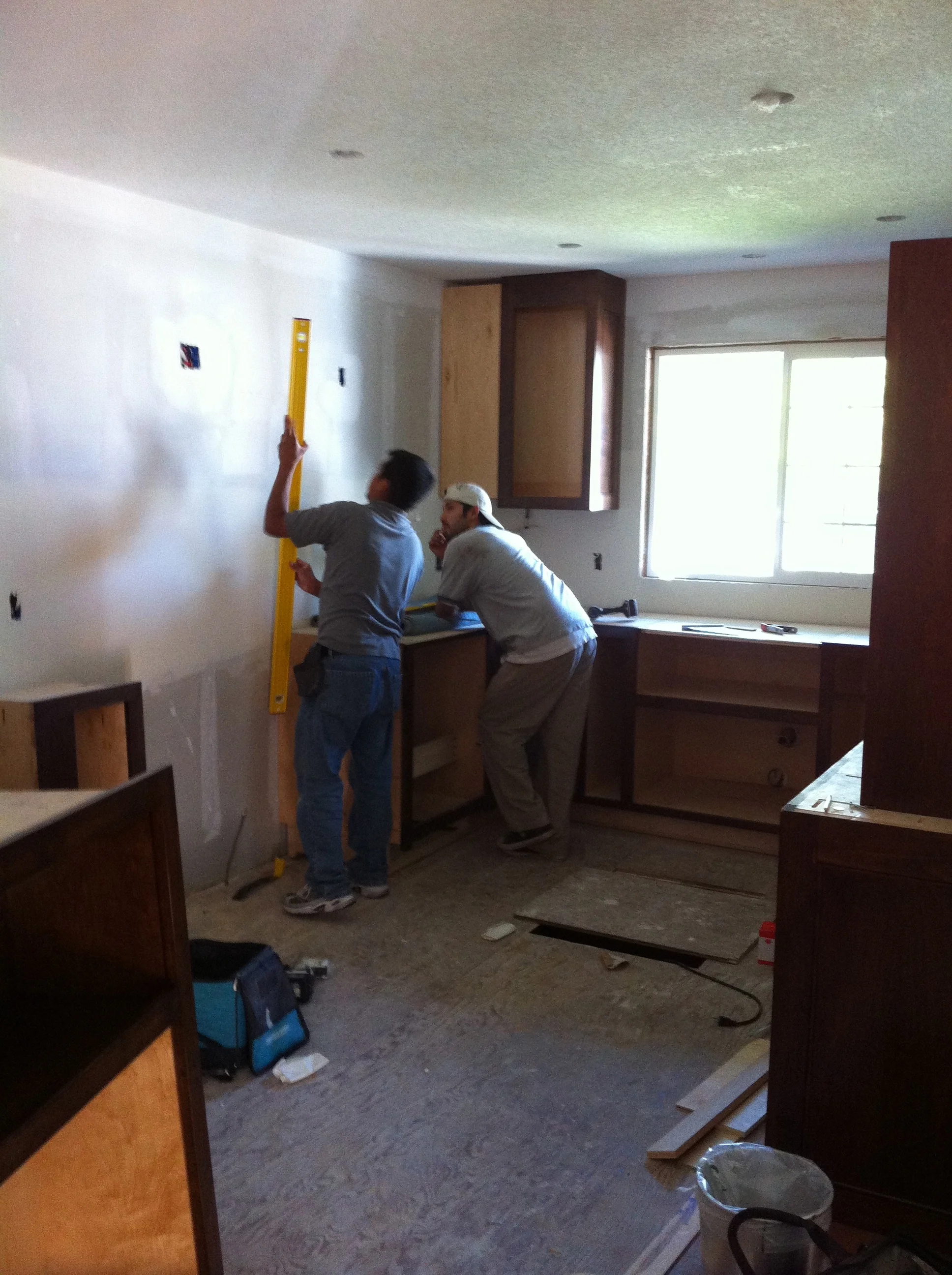 Cabinet Install
