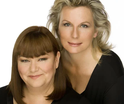Dawn French (l) & Jennifer Saunders (r)
