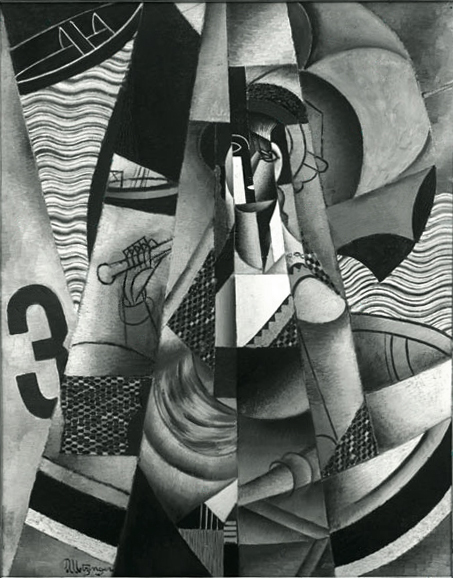 Jean Metzinger "Le Canot" which was destroyed by the Nazi's during WWII.