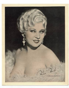 Mae West made the Marcel Wave the go to hairstyle in the 20's and 30's