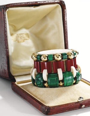 Cunard's African Bangle by Boucheron