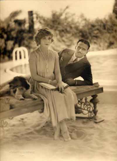 The Couple after their marriage.