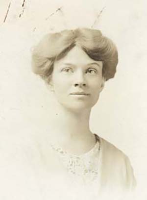 Katherine Hepburn during her college years.