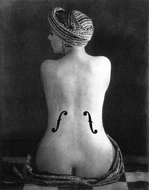 "Kiki from Back" by Man Ray