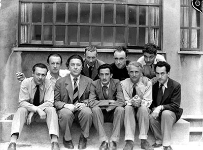 Tzara, Elmar, Jaque Brenton, Max Ernst, Salvador Dali, Yves Tanguy, Jean Arp, Rene Crevel, Man Ray