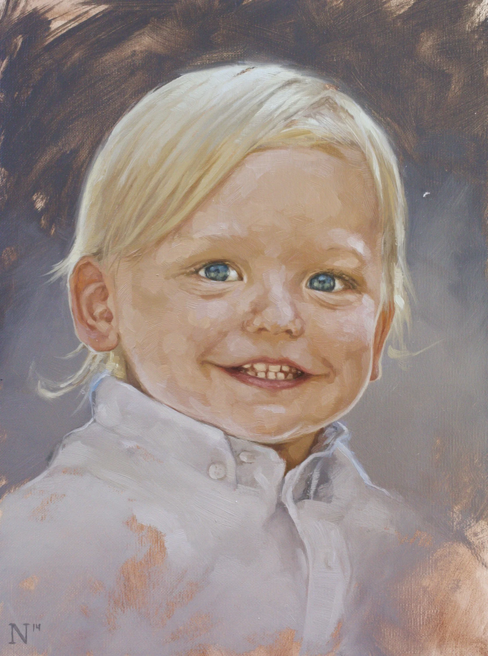 Lochlan 2 Year Portrait by Aaron Nagel