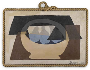 "Still Life with Pears" by Bruno Hat 1929