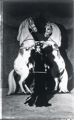 Luisa posing for Man Ray