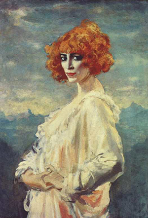Augusta Johns portrait of Luisa