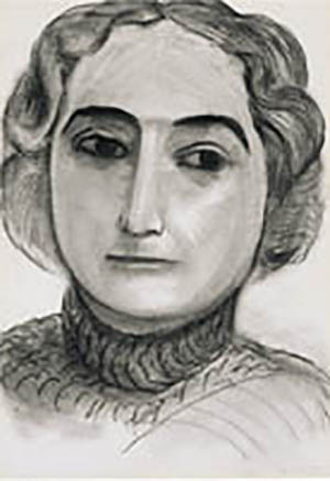 Claribel Portrait by Henry Matisse