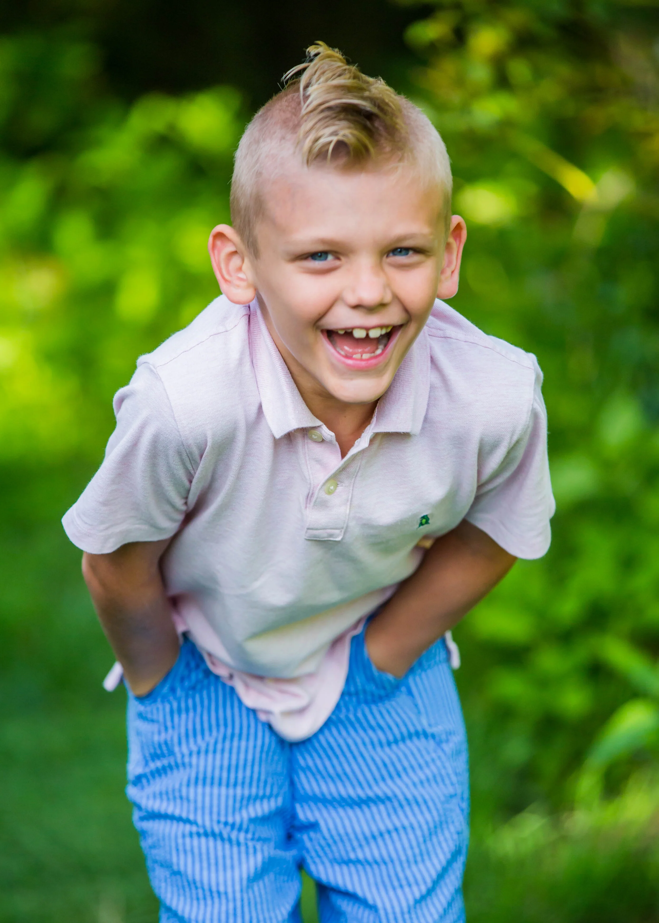 Lochlan’s 8th: Baseball, Fidget and mohawk