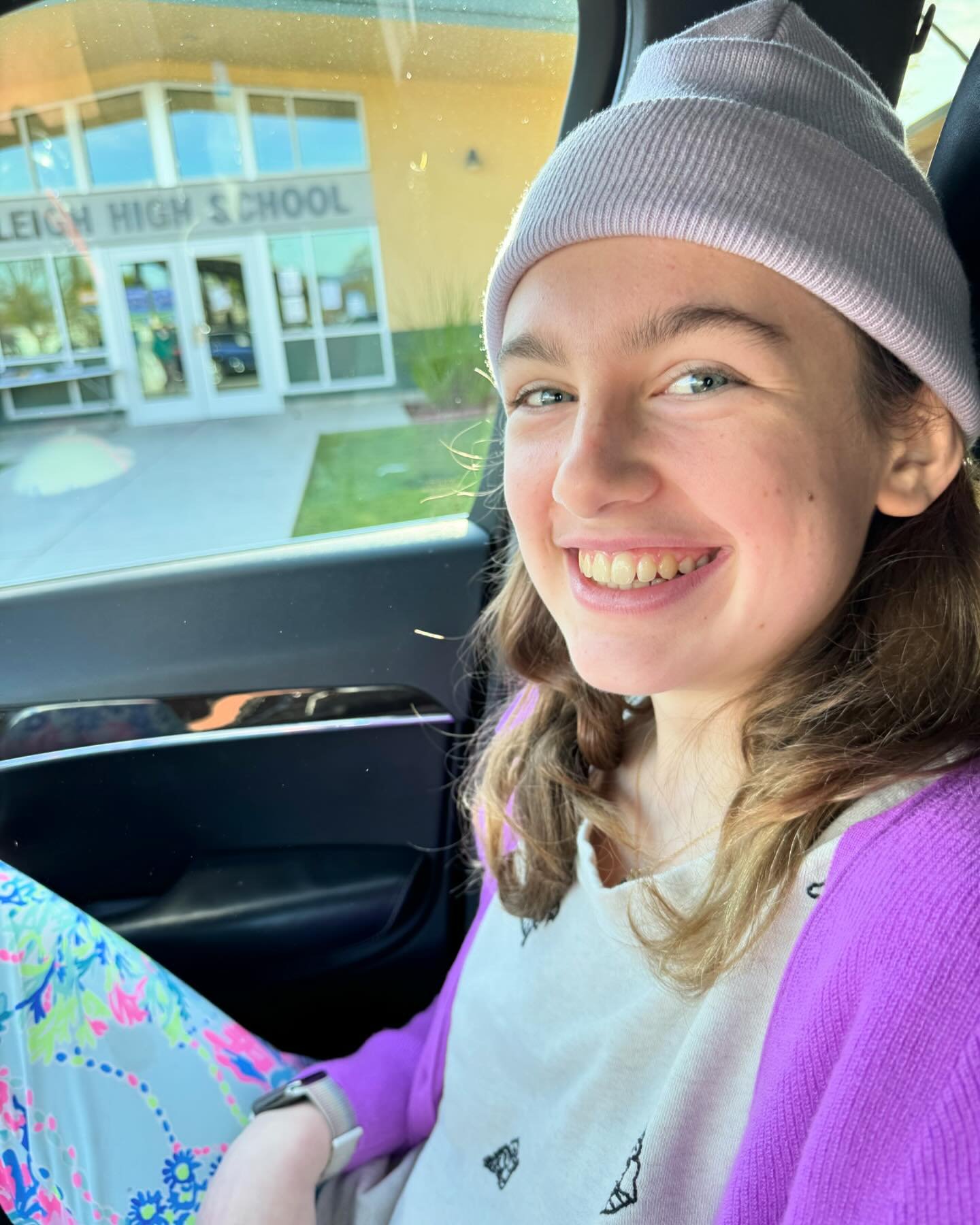 Almost two years of braces! Included extraction of pesky tooth that just didn&rsquo;t want to come out and provide to pull another one to the surface. She&rsquo;s riding high and ready for second half of high school. Love how her retainers are basica