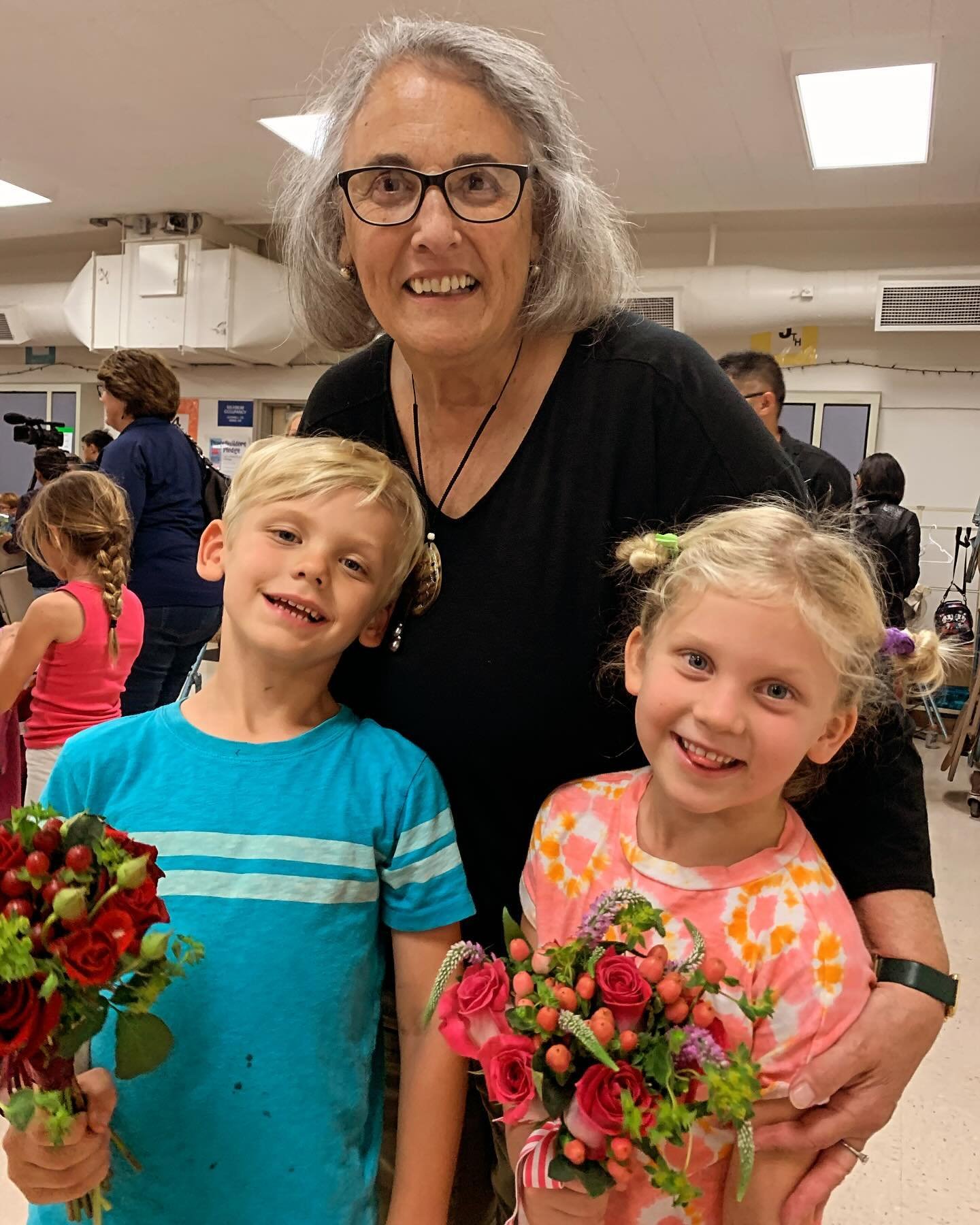 Mimi was there with them when they started elementary school and she was there in spirit. She would have loved to have seen them walk across the stage. #lindatejadakincaid