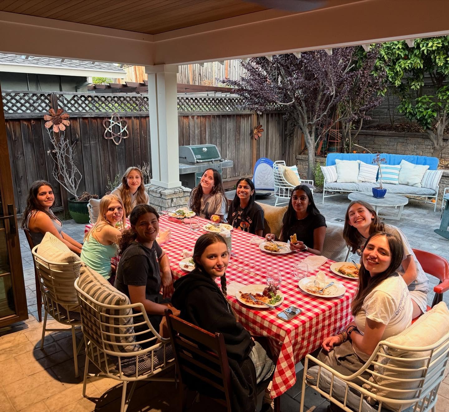Yesterday, these amazing ladies, plus two who are missing from this shot, have not only finished their Junior year but also their 12th year as a Girl Scout troop. Yes, 12 scouts still together after 12 years. Now they are not only embark on their sen