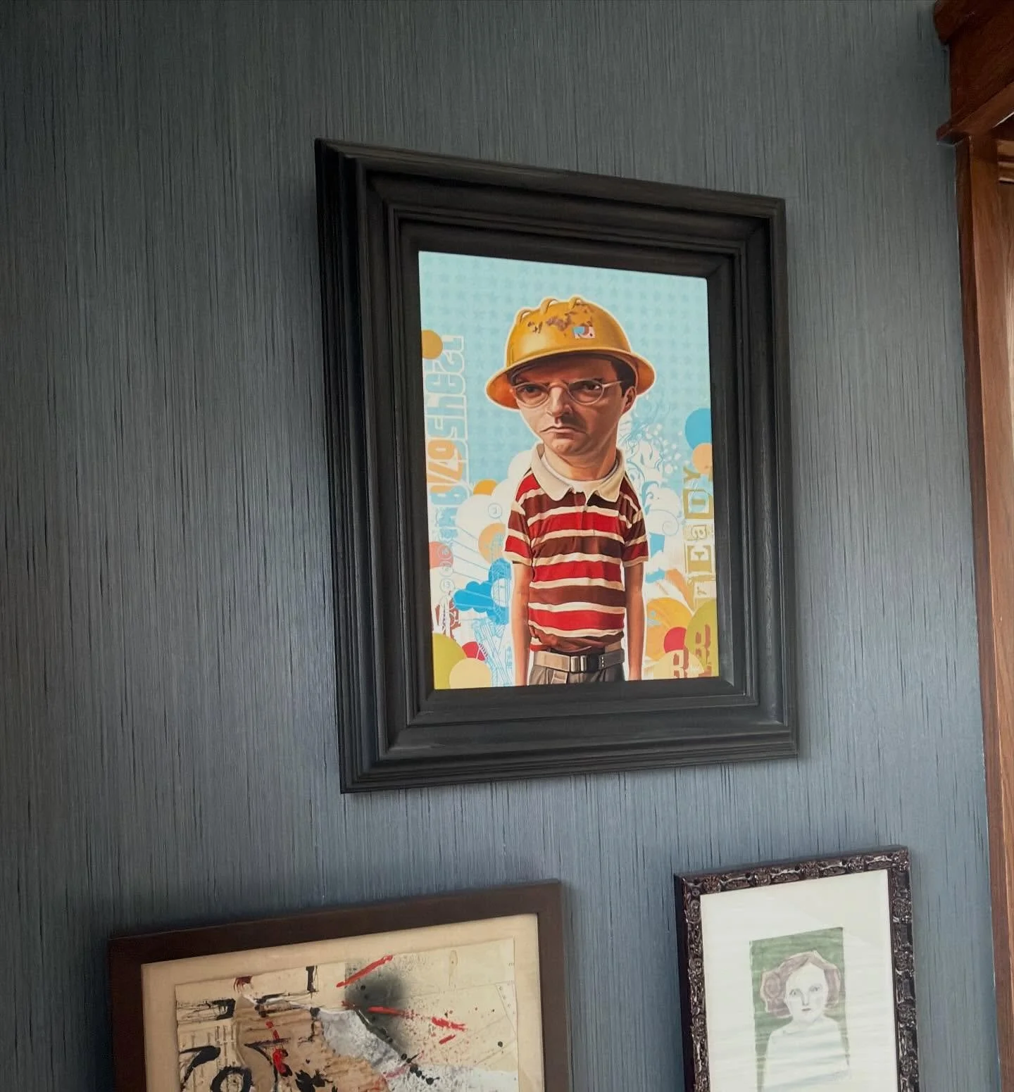 HK5CORNER HIDDEN GEMS: BUSTER BY THE BEDSIDE
You might remember a post about the Mother Bluth painting last month. During my research of the artist for that painting, I also started researching another artist. When I purchased Mother Bluth from the A
