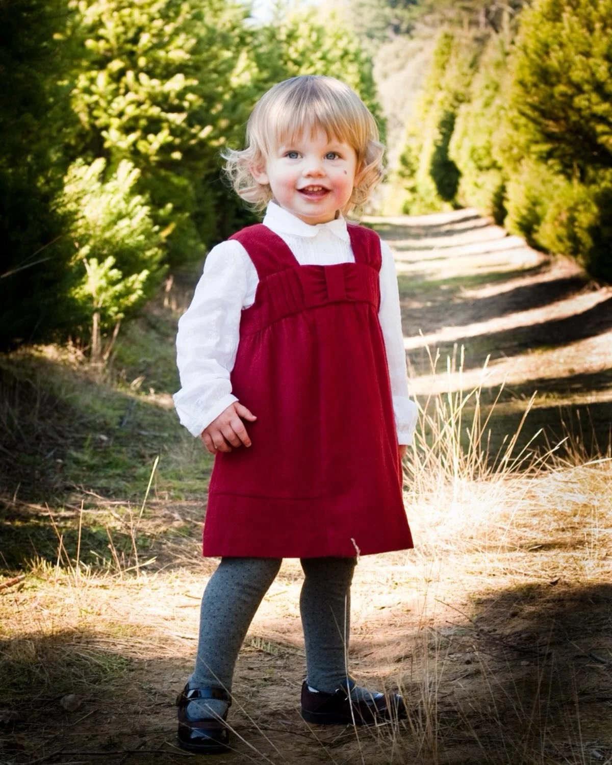 17 days till Christmas and to celebrate her senior year, this is from Paley&rsquo;s second Christmas. Shot up in the Los Gatos mountains at a tree farm. I actually kept this dress as it&rsquo;s one of all time favorites. Paley had so much fun on this