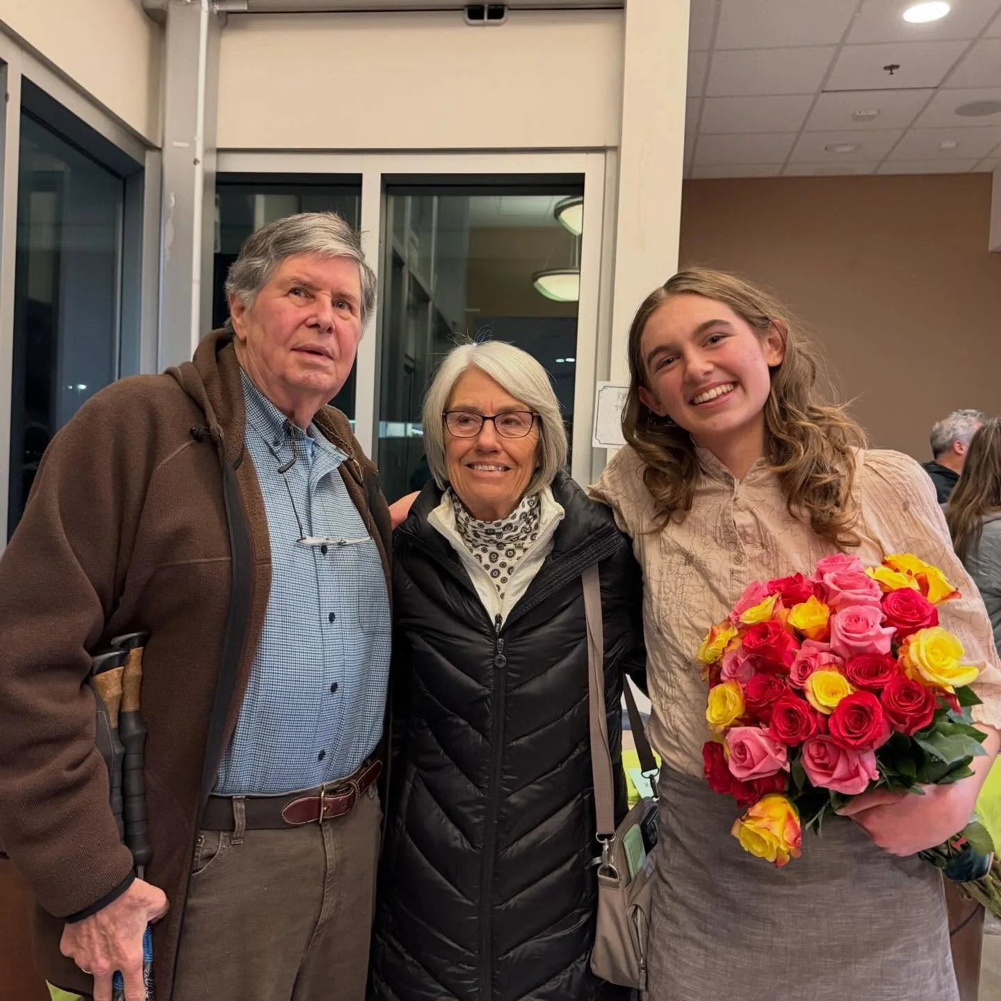 Paley last Fall show with @leightroupe closed tonight. Radium Girls was one for the books. Aunt @mollie.marshall2024 and Uncle Joe came out, along with 4 of Paley&rsquo;s oldest friends.