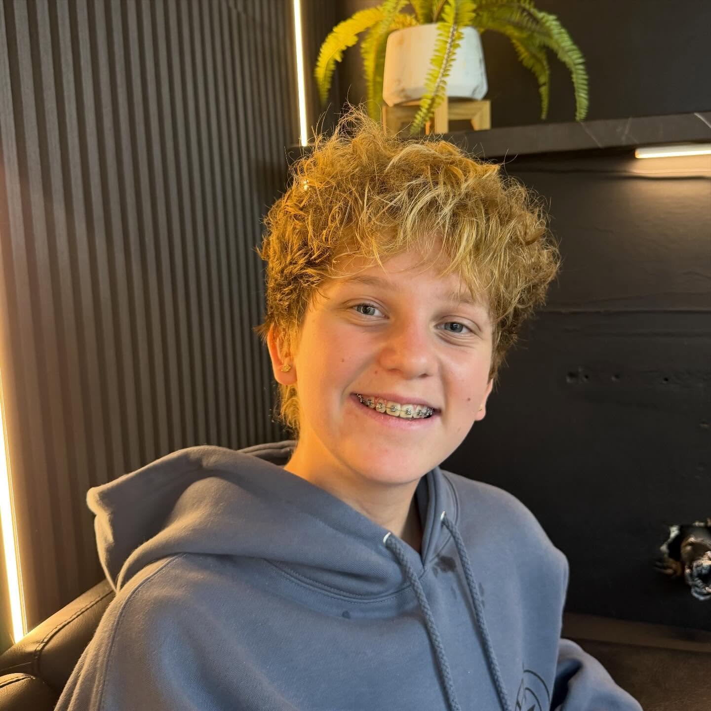 New Year = New Look for Allen. ❤️❤️❤️