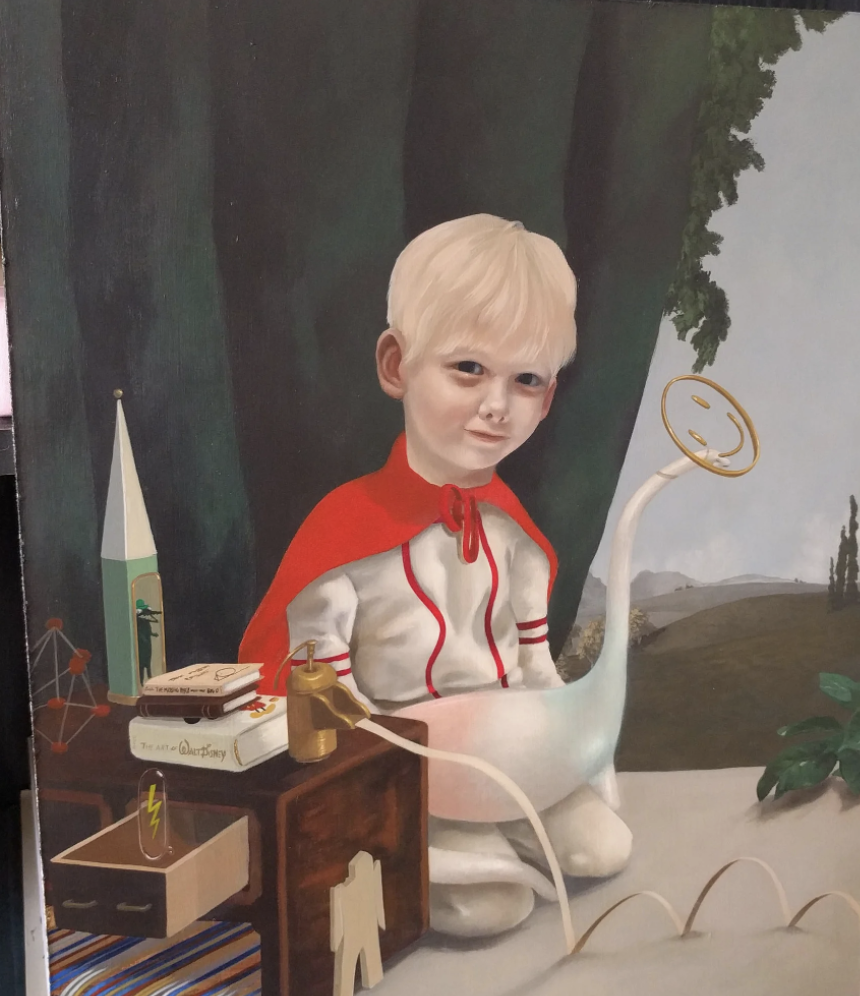 Lochlan 4th Portrait: Loch Surrealism by Lola Gil