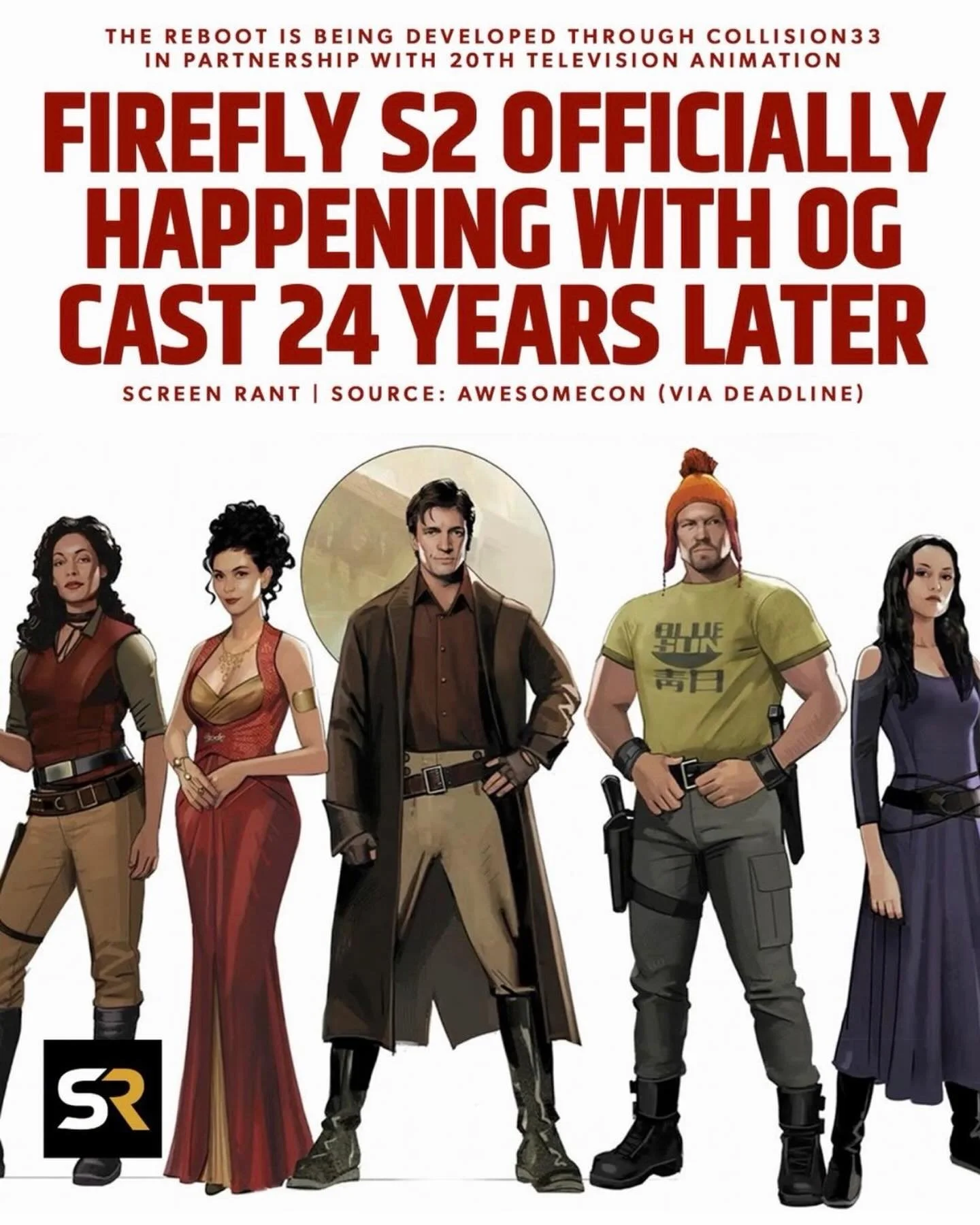 There is a ray of hope shinning in this world. I hope they have fun writing this show with the chaos of today as a reminder.