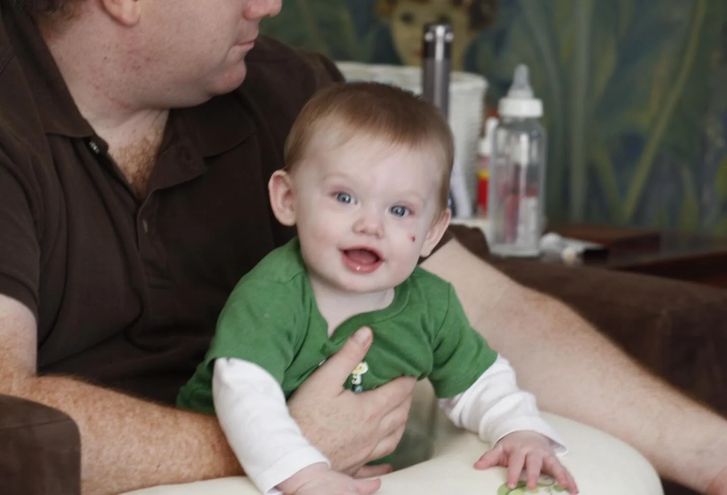 It&rsquo;s crazy she turning 18 pretty soon. This was December 2008. She and I both battled RSV over Xmas. She was certainly an easier patient than I. Papa saved us.