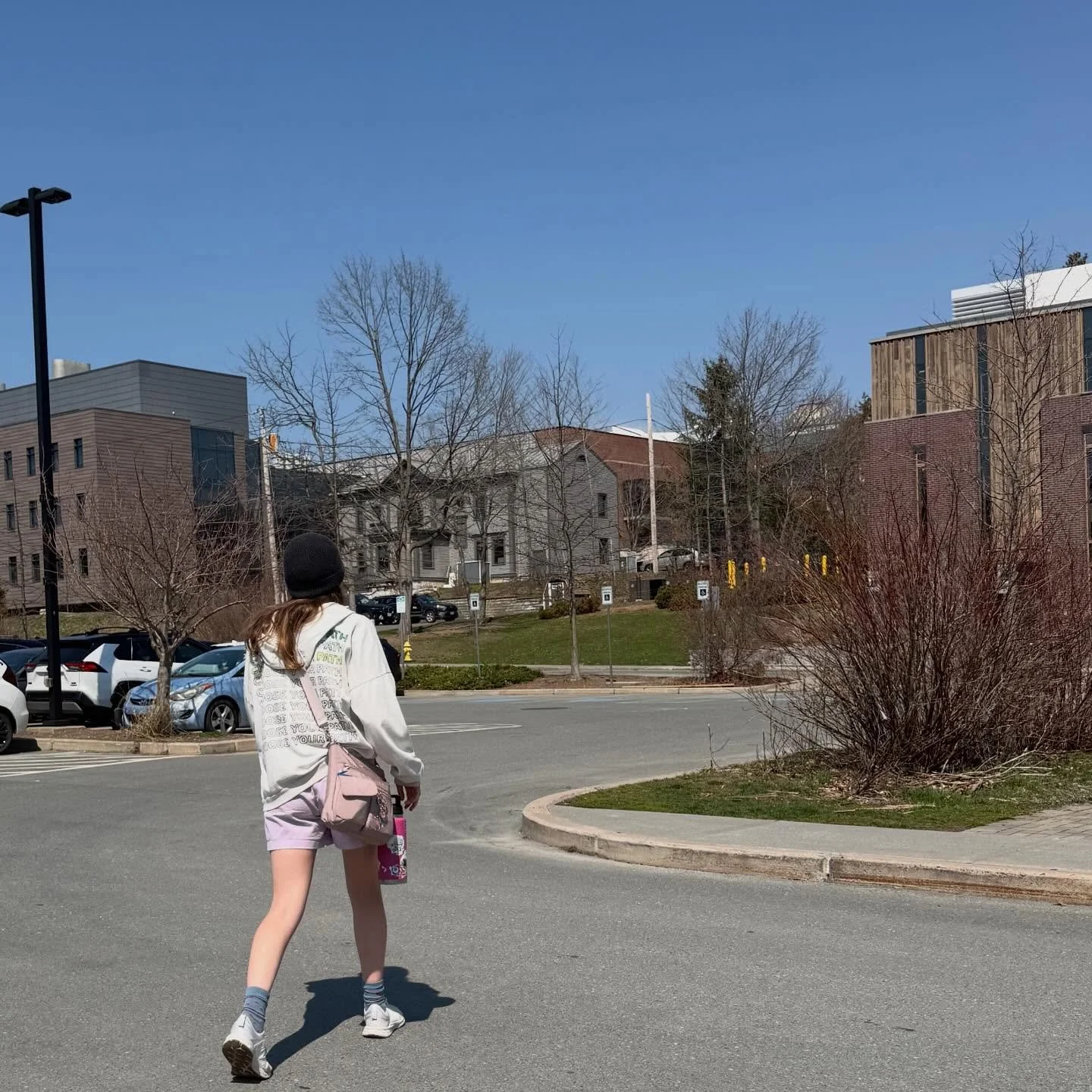 And she is off to search and explore William&rsquo;s again. Couple more stops to go. The second photo was June of 2024. Amazing how much growth shows up in just two months.