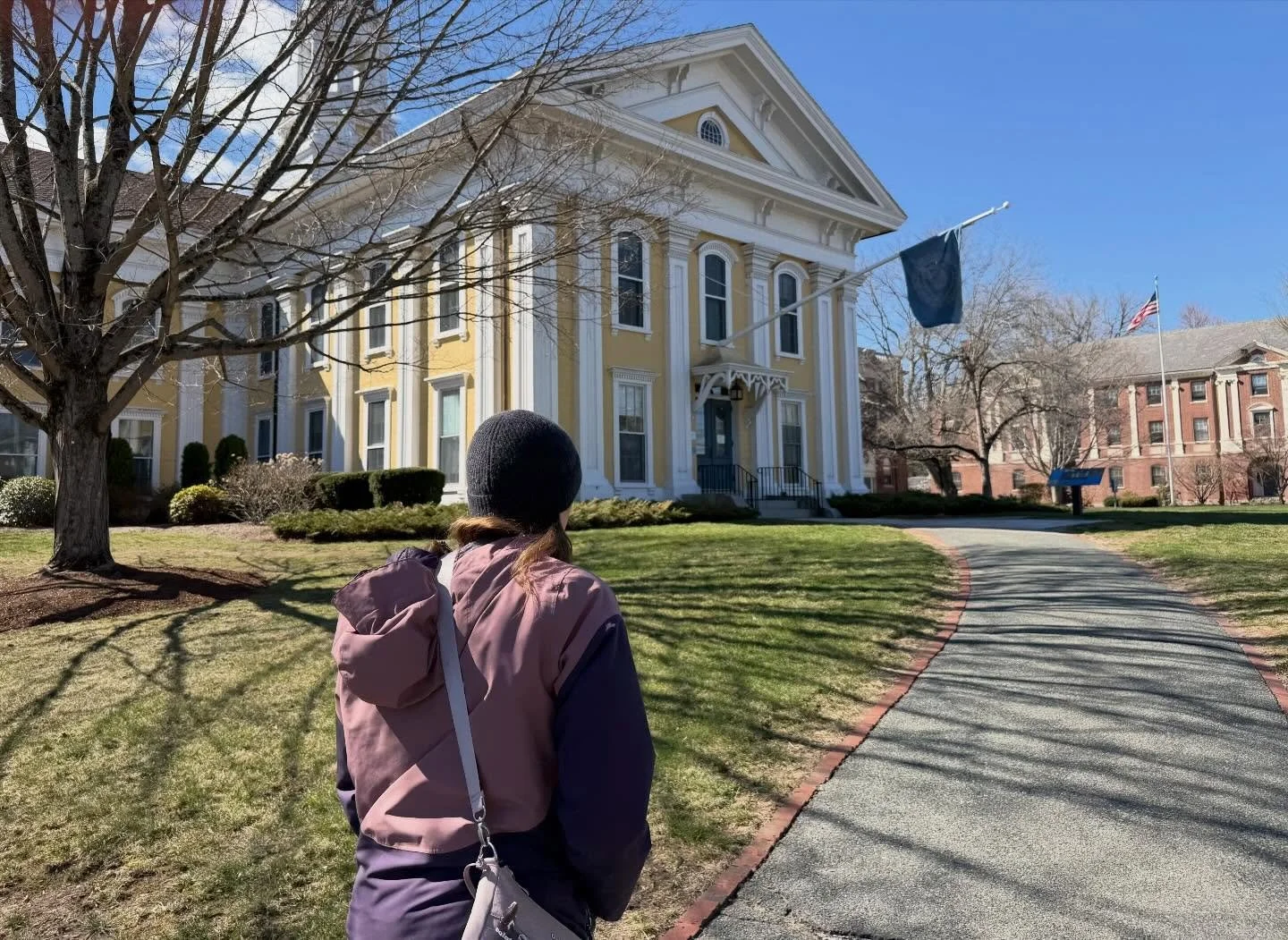 She conquered her second visit at Wheaton today. Both of us were equally impressed. Driving around Mass the last two days has really transported me to my days in college. So excited for her to have her adventure. Two more to go.