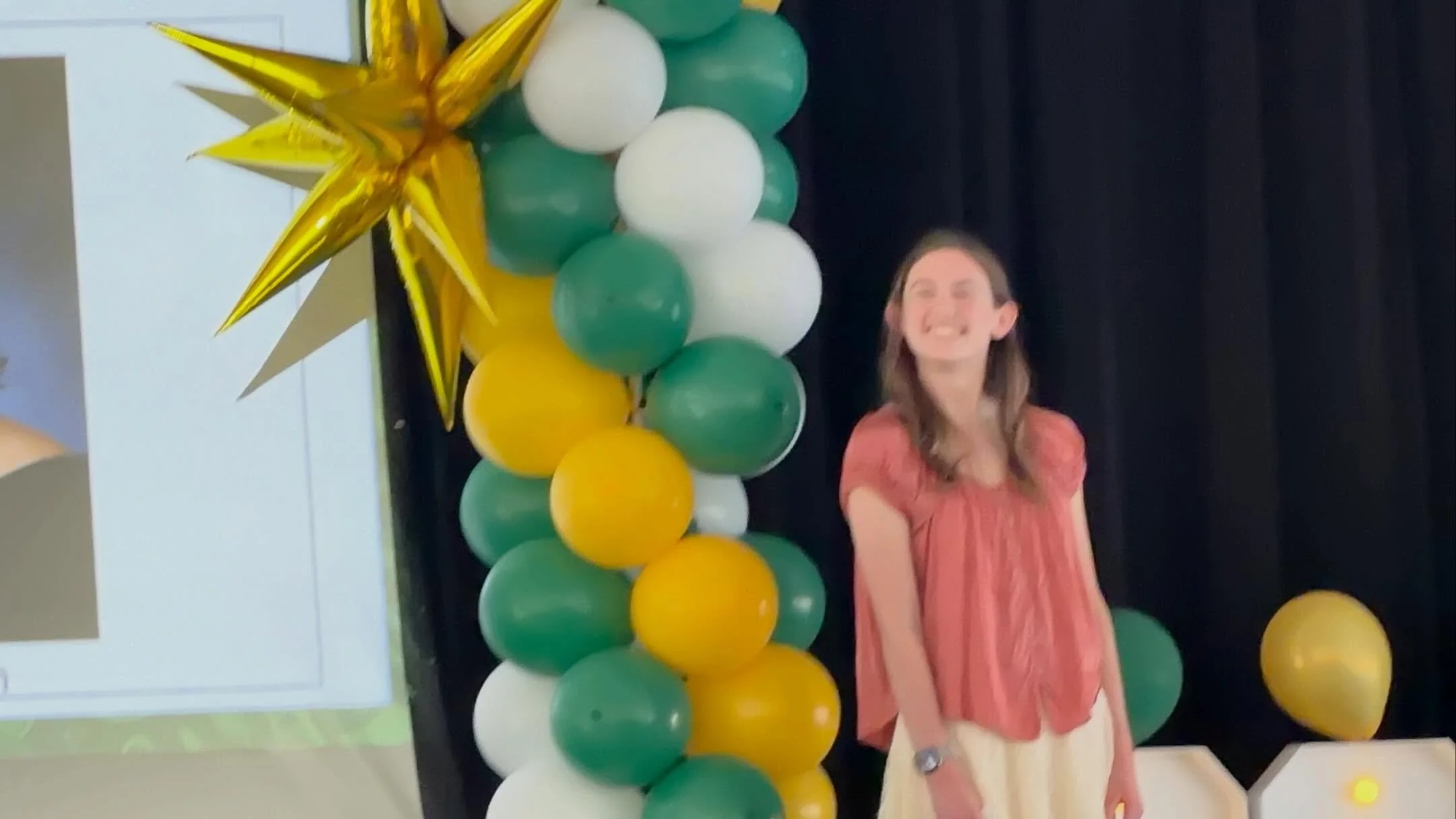 @paleyhk was one of a dozen students from her elementary school to go to her local high school. She and two other students from her graduating class to attend senior awards night. All three of them received two scholarships or awards that night. Pale