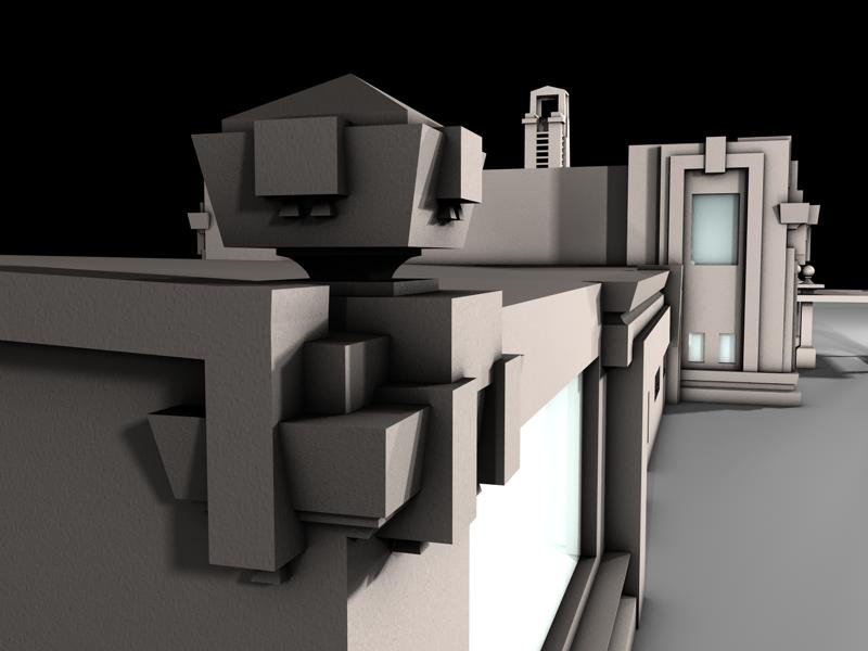 Joplin Station, 3D Rendering