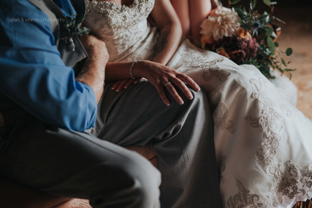 Bride and Groom detail portrait |  Wedding Photography Victoria BC