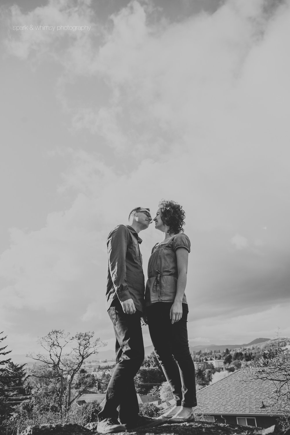 portrait of couple | Victoria BC Wedding Photography