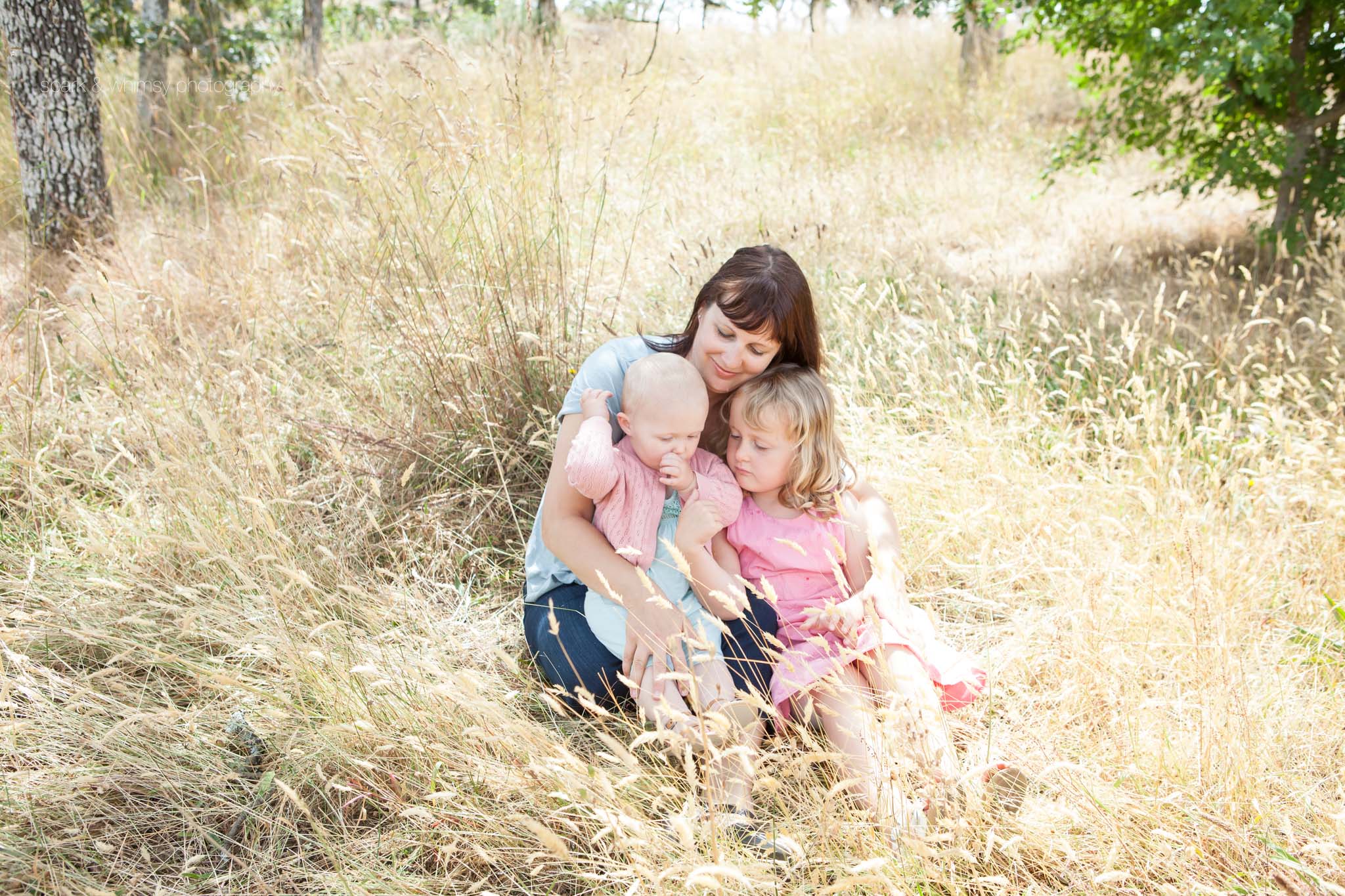 Mother and daughters family portrait | Victoria BC Family Photographer