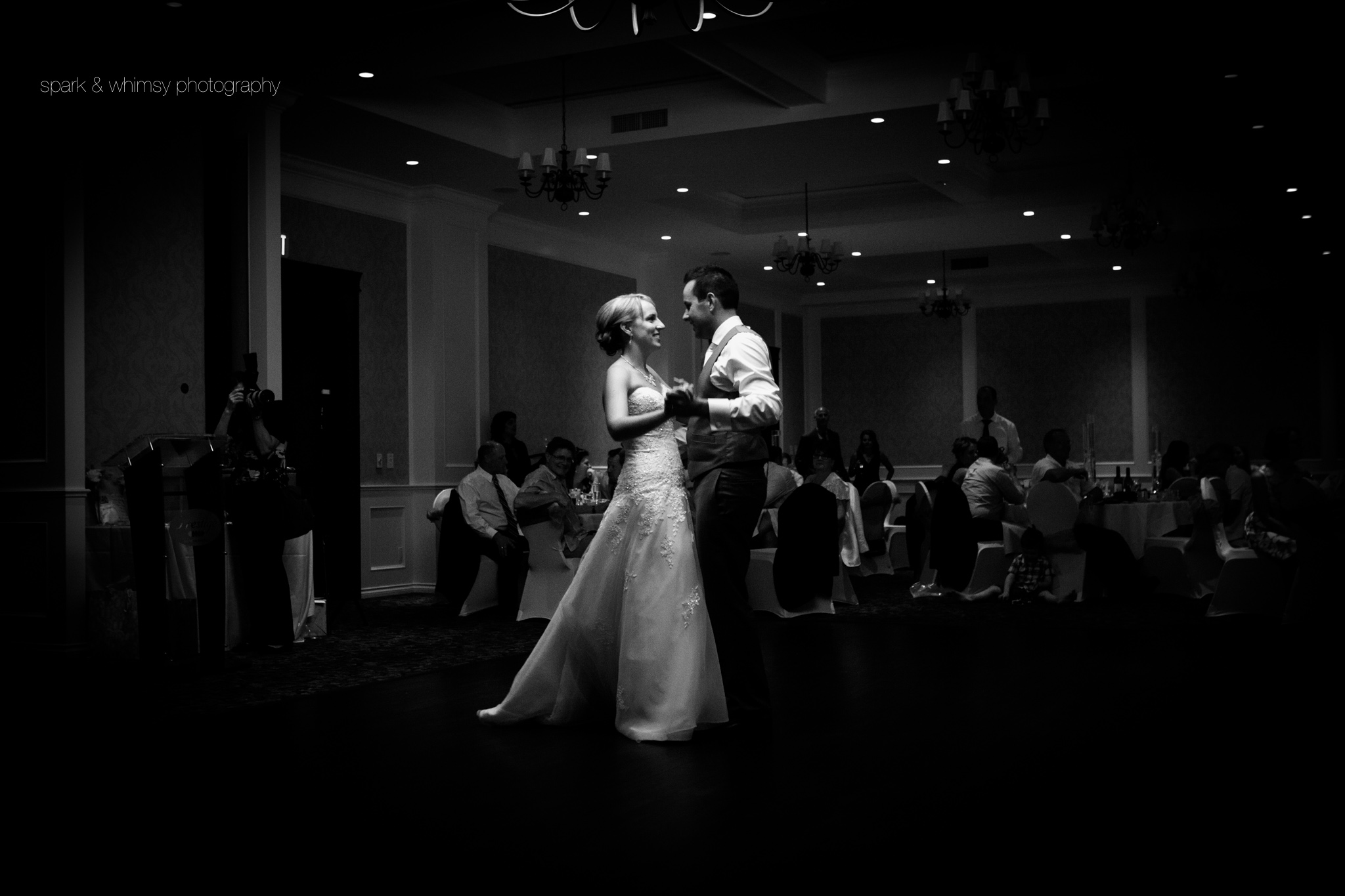 First dance of bride and groom at Sooke Prestige Oceanfront Resort | Victoria BC Wedding Photographer