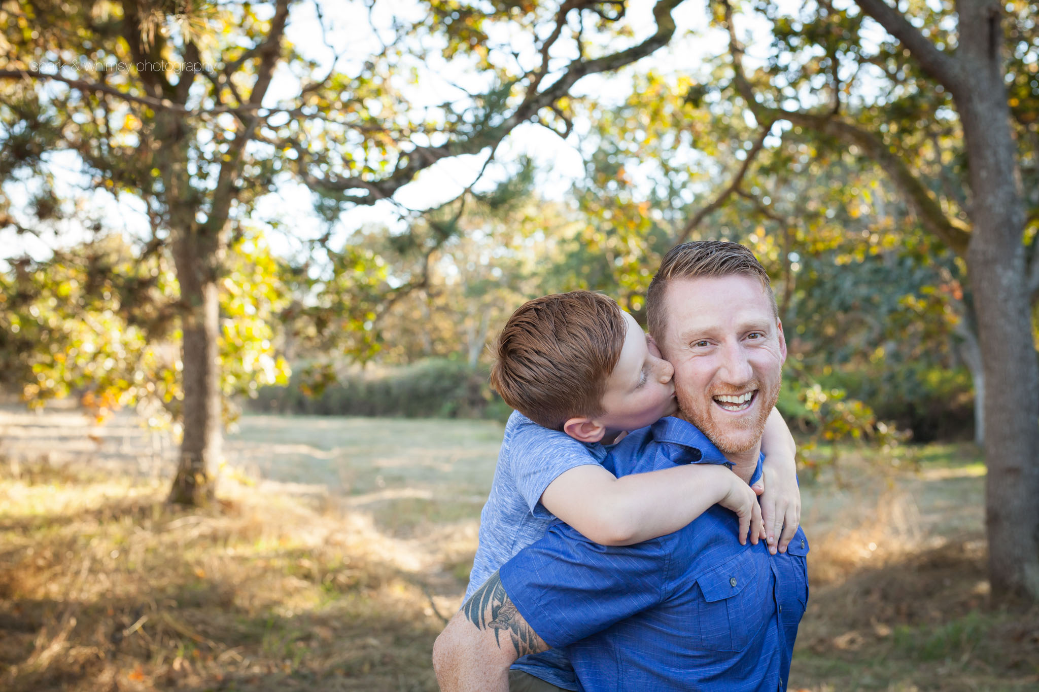 father son portrait | Family photographer victoria bc