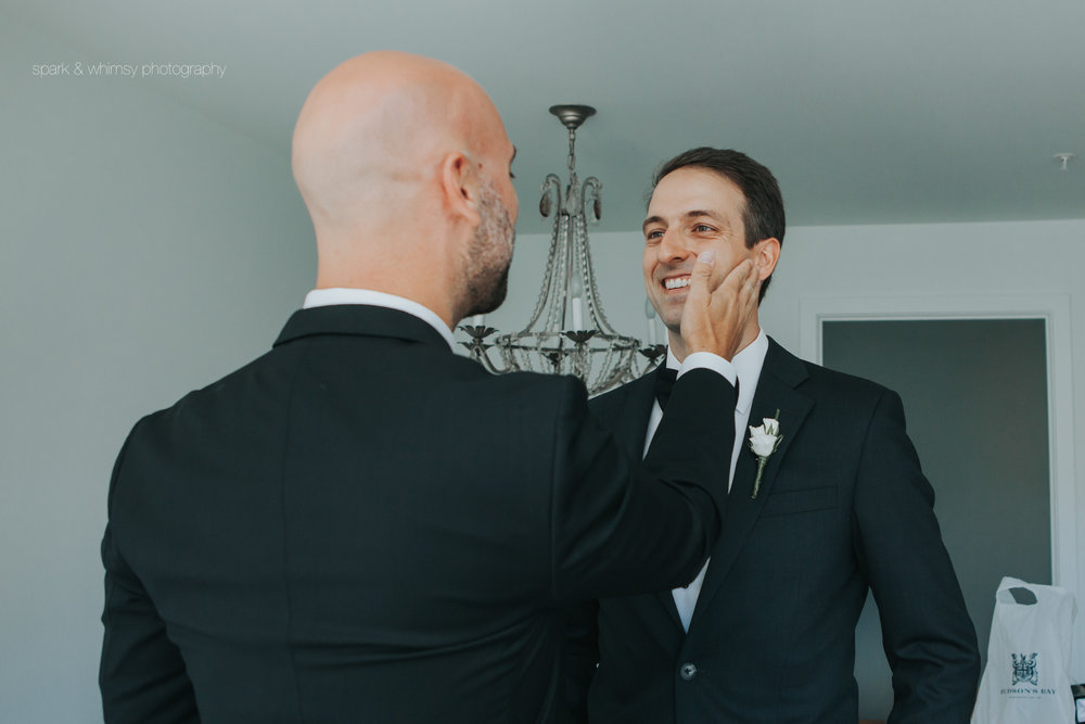 groom and best man portrait | victoria bc wedding photography 