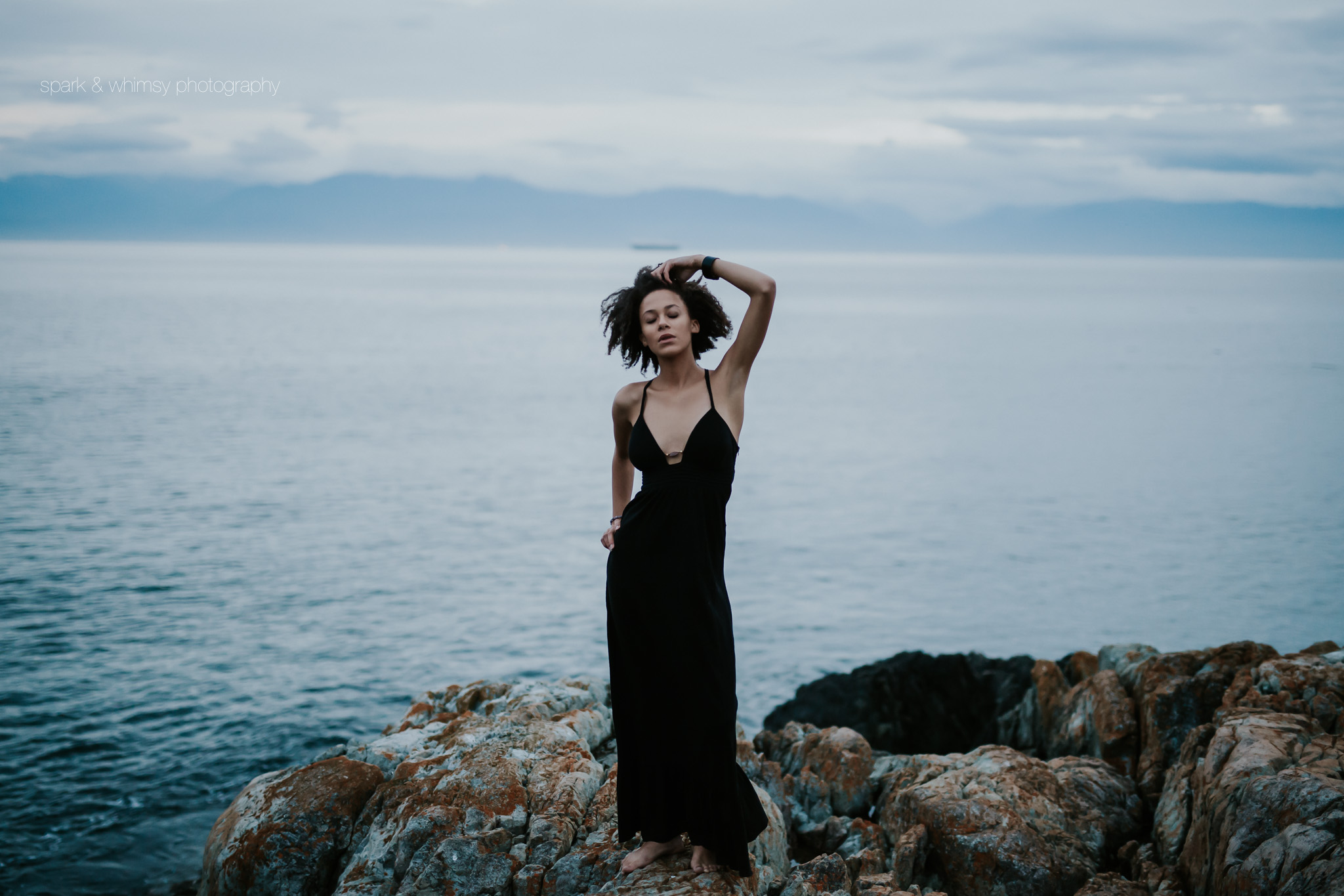 Environmental Portrait at Dallas Road | Victoria BC Fashion Photographer