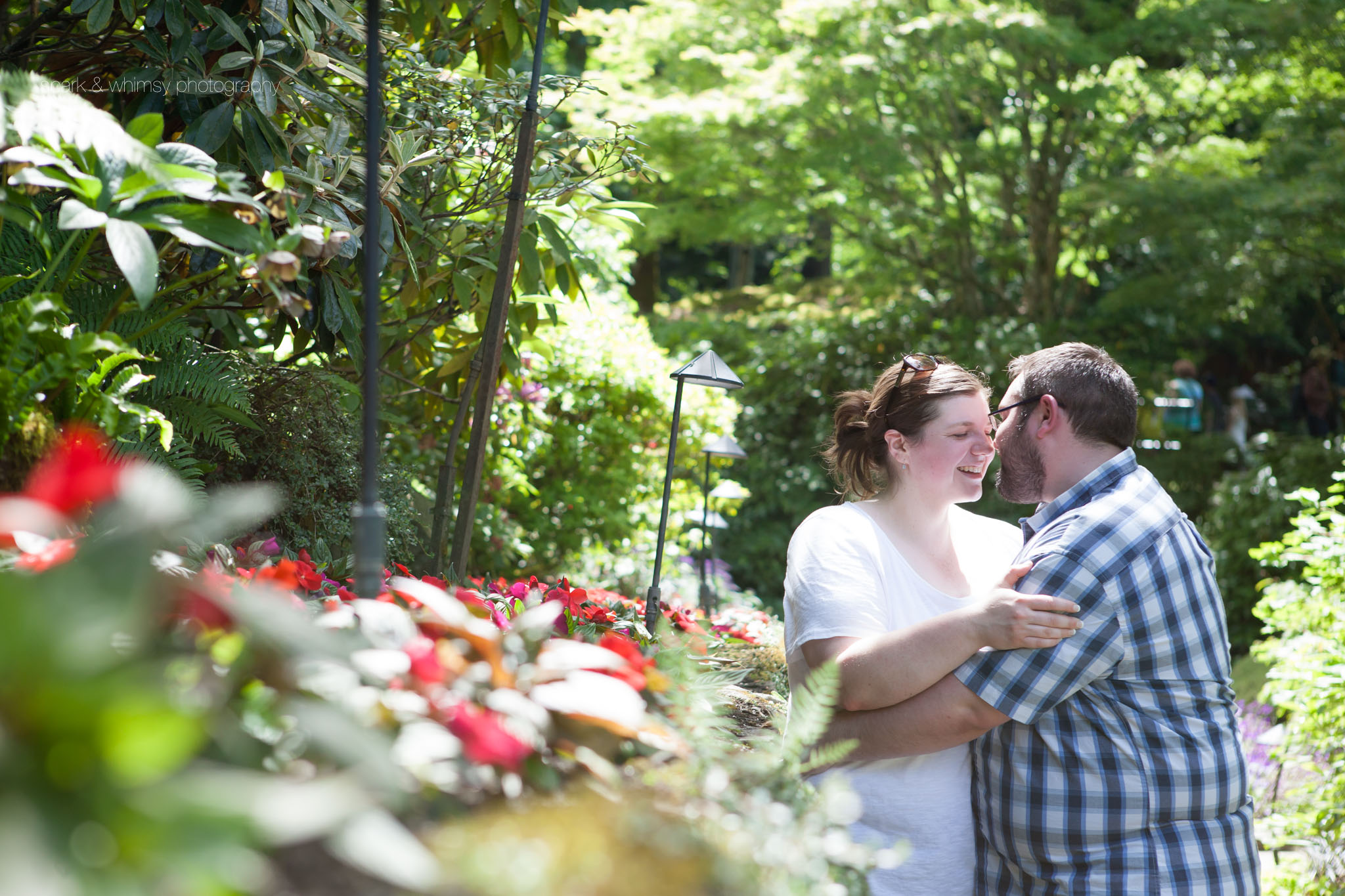 engagement session at Butchart Gardens | wedding photography victoria bc