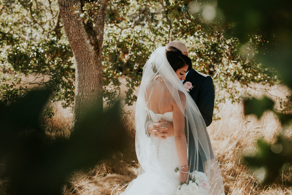outdoor forest bridal portrait | wedding photographer victoria bc
