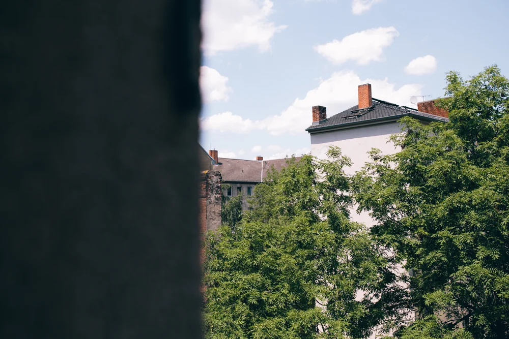 view from our flat in kreuzberg