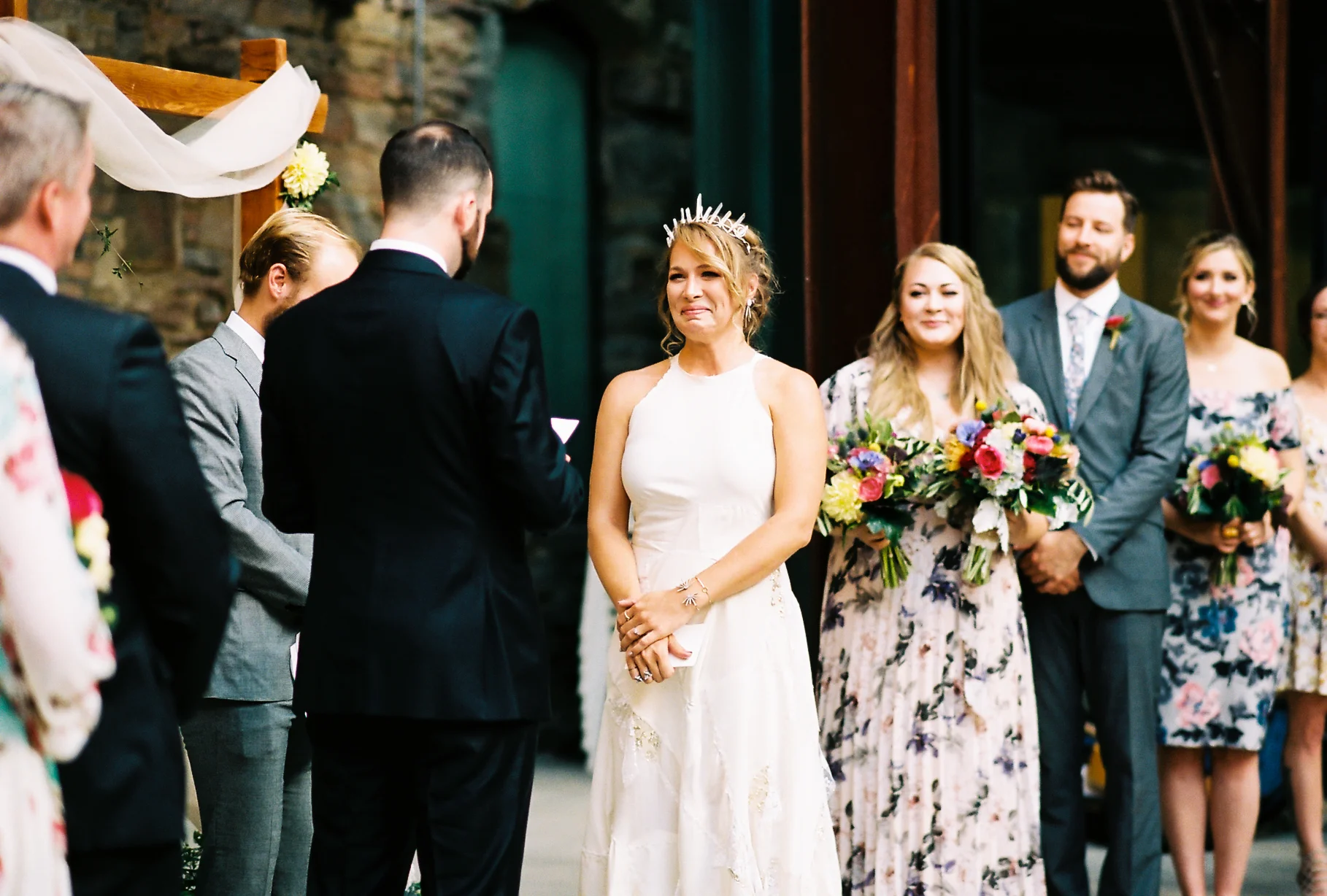 Twin Cities Mill City Museum Summer Wedding by NYLONSADDLE Photography