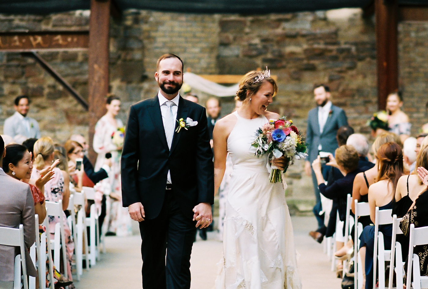 Twin Cities Mill City Museum Summer Wedding by NYLONSADDLE Photography