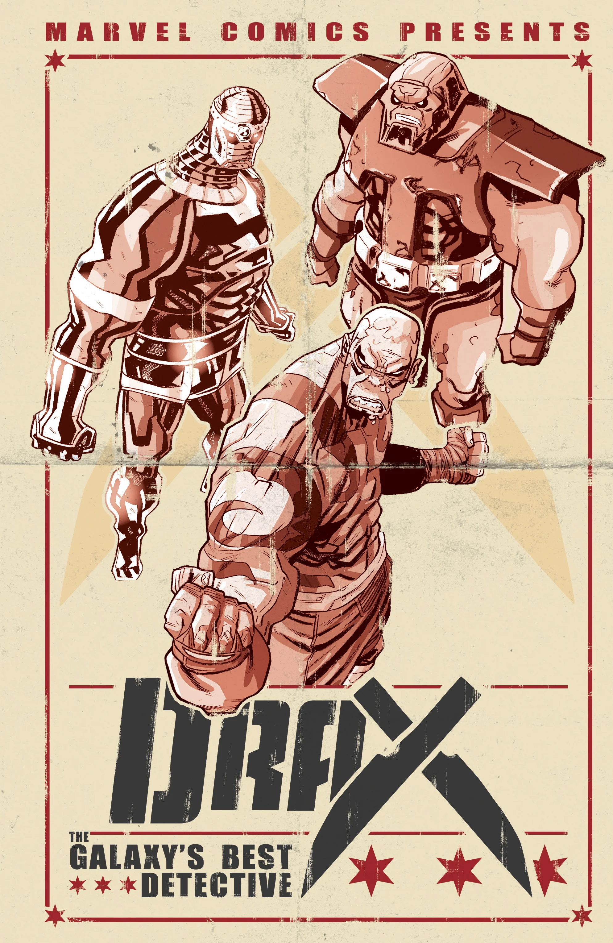 Design and layout for Drax Vol. 1 . Content copyright Marvel Entertainment, 2016.